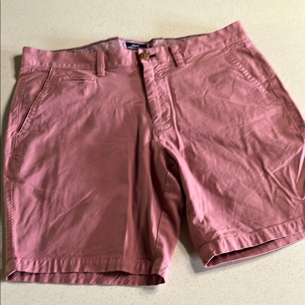 johnnie-O Soft Pink Stretch Cotton/Modal Shorts Size 32